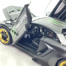 Load image into Gallery viewer, PGM 1:64 Matte Black LP700 GT EVO Sports Open Model Diecast Metal Car Box New Collection
