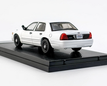 Load image into Gallery viewer, Rollin 1:64 White CV CROWN VICTORIA Police Model Diecast Metal Car New Collection
