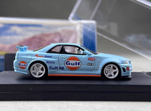 Load image into Gallery viewer, Fuji 1:64 Blue Gulf Skyline GTR R34 Z-Tune Sports Model Diecast Metal Car New Collection
