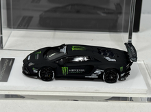 Load image into Gallery viewer, Onemodel 1:64 Black LP700 Aventador LB Monster Sports Model Diecast Resin Car
