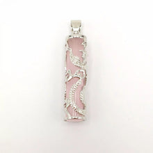 Load image into Gallery viewer, Nature Jade Phoenix Pendant Necklace Gift Jewelry charm Blessing Lucky Fortune l
