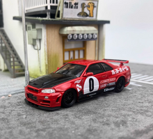 Load image into Gallery viewer, FS 1:64 Fast Speed JDM GTR R34 Skyline Sport Model Diecast Metal Car New
