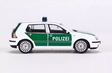 Load image into Gallery viewer, GCD 1:64 VW Golf MK4 GTI 4 Doors German Police Model Diecast Metal Car New Collection
