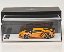 Load image into Gallery viewer, RW 1:64 Yellow Aventador S Racing Sports Model Diecast Metal Car New Collection
