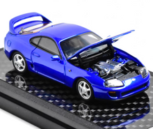Load image into Gallery viewer, LCD 1:64 Blue Supra A80 Coupe Sports Model Diecast Metal Car New Collection
