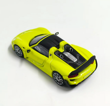 Load image into Gallery viewer, TH 1:64 Yellow 918 Spyder Sports Model Diecast Metal Car New Collection
