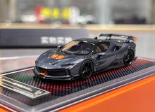 Load image into Gallery viewer, U2 1:64 Gray SF90XX Stradale Racing Sports Model Diecast Resin Car New Collection
