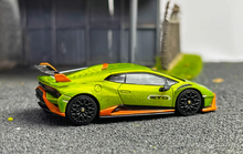 Load image into Gallery viewer, MINIGT 1:64 Green Huracan STO Racing Sports Model Diecast Metal Car #547
