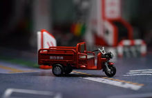 Load image into Gallery viewer, XCARTOYS 1:64 Red Delivery Tricycle Bike Model Toy Metal NIP
