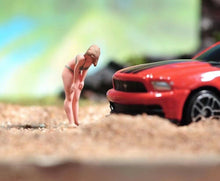 Load image into Gallery viewer, 1:64 Painted Figure Model Miniature Resin Diorama Sand Sexy Girl Lady Bikini Toy
