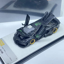 Load image into Gallery viewer, PGM 1:64 Matte Black LP700 GT EVO Sports Open Model Diecast Metal Car Box New Collection
