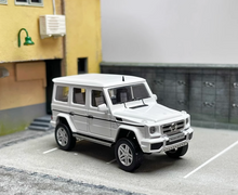 Load image into Gallery viewer, DCM 1:64 White G63 G Class AMG SUV Off Road Sports Model Diecast Metal Car BN

