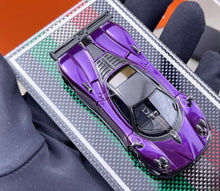 Load image into Gallery viewer, U2 1:64 Purple Zonda Tricolore Racing Sports Model Diecast Resin Car New Collection
