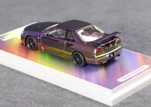 Load image into Gallery viewer, Aurora 1:64 JDM Skyline GTR R34 Z-tune AIT Sports Model Diecast Metal Car New Collection
