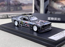 Load image into Gallery viewer, SW 1:64 Black 1965 Mustang RTR Hoonicorn Sports Model Diecast Metal Car New Collection
