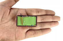 Load image into Gallery viewer, 1:64 Painted Figure Model Miniature Resin Diorama Sand Pool Billiards Balls Cue
