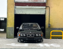 Load image into Gallery viewer, Mortal 1:64 Black E34 Touring Wagon VIP Sports Model Diecast Metal Car New Collection
