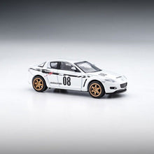 Load image into Gallery viewer, 1:64 JDM White Mazda RX8 Racing Sports Model Toy Diecast Metal Car BN
