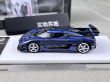 Load image into Gallery viewer, TPC 1:64 Blue Carbon One 1 Super Racing Sport Model Diecast Metal Car New Collection
