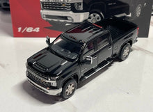 Load image into Gallery viewer, SC 1:64 Black Silverado Pickup Truck Sports Model Diecast Metal Car New Collection
