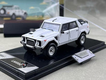 Load image into Gallery viewer, Shadow 1:64 White LM002 V12 LSUV Pickup Truck Model Diecast Metal Car New Collection
