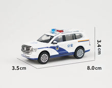 Load image into Gallery viewer, XCARTOYS 1:64 Tank 500 Police Full Size SUV Sport Model Diecast Metal Car New
