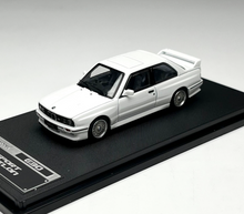 Load image into Gallery viewer, Mortal 1:64 White M3 E30 Coupe Evolution Sports Model Diecast Metal Car New Collection
