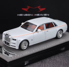 Load image into Gallery viewer, HH 1:64 White Phantom 8 Extended Wheelbase Sports Model Diecast Resin Car New Collection
