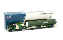 Load image into Gallery viewer, XCARTOYS 1:100 Military DF-5B Ballistic Missile Truck Model Diecast Metal
