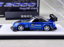 Load image into Gallery viewer, MT 1:64 Blue JDM S2000 AP1 #00 Race Sports Model Diecast Metal Car New Collection
