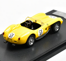 Load image into Gallery viewer, GFCC 1:64 Yellow 1957 250TR #91 Convertible Sports Model Diecast Metal Car New Collection
