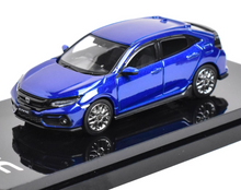 Load image into Gallery viewer, HobbyJapan 1:64 Blue JDM Civic FK7 Hatchback Sport Model Diecast Metal Car New Collection

