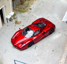 Load image into Gallery viewer, King 1:64 Red Black Rims ENZO Racing Sports Model Diecast Metal Car New Collection
