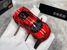 Load image into Gallery viewer, TOC 1:64 Red Black Rims 458 Speciale Sports Model Diecast Metal Car New Collection
