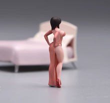 Load image into Gallery viewer, 1:64 Painted Figure Model Miniature Resin Diorama Sand Dress Lady Sexy Beauty
