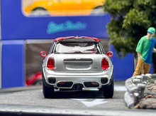 Load image into Gallery viewer, SH 1:64 Silver Mini Cooper JCW F56 Sports Model Diecast Metal Car New Collection
