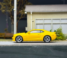 Load image into Gallery viewer, GOC 1:64 Yellow Camaro Coupe SS Sports Model Diecast Metal Car New Collection
