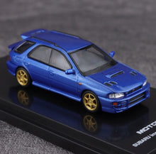 Load image into Gallery viewer, MH 1:64 JDM Blue Impreza WRX STI VI Wagon Sports Model Diecast Metal Car New Collection
