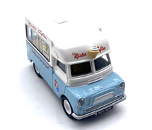 Load image into Gallery viewer, OXFORD 1:43 Soft Heart Ice Cream CA Vending Truck Cart Model Diecast Metal Car New
