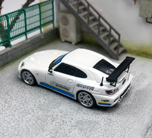 Load image into Gallery viewer, SW 1:64 White S2000 Spoon Hard Top Racing Sports Model Diecast Metal Car New Collection
