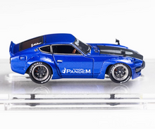 Load image into Gallery viewer, IG 1:64 Blue JDM Fairlady Z S30 Pandem Sports Model Diecast Resin Car New Collection
