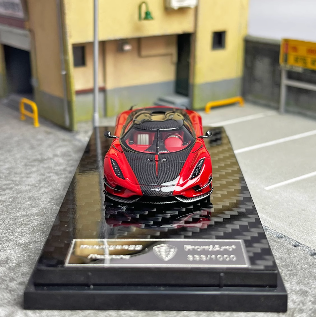 Frontiart 1:64 Red Regera Super Racing Sports Model Diecast Resin
