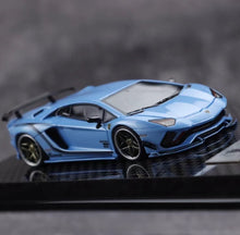 Load image into Gallery viewer, RW 1:64 Ice Blue LP740S Aventador S Sports Model Diecast Resin Car New Collection
