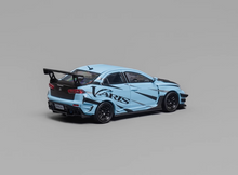 Load image into Gallery viewer, CM 1:64 Blue JDM Lancer Evo X 10 Varis Sports Model Diecast Metal Car New Collection
