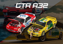 Load image into Gallery viewer, TM 1:64 JDM Skyline GTR R32 BP Figure Racing Sport Model Diecast Metal Car New Collection
