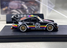 Load image into Gallery viewer, SW 1:64 Black RWB 964 #90 Classic Sports Model Diecast Metal Car New Collection
