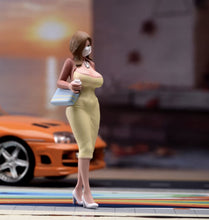 Load image into Gallery viewer, 1:24 Painted Figure Model Miniature Resin Diorama Young Woman Lady Sexy Beauty A
