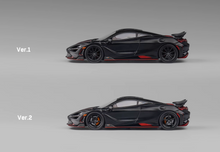 Load image into Gallery viewer, CM 1:64 Matte Black 765LT Racing Sports Model Diecast Metal Car New Collection
