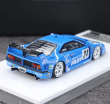 Load image into Gallery viewer, MY64 1:64 Blue #34 F40 LM Classic Racing Sports Model Diecast Resin Car New Collection
