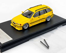 Load image into Gallery viewer, Mortal 1:64 Yellow M3 E36 Touring Wagon VIP Sports Model Diecast Metal Car New Collection

